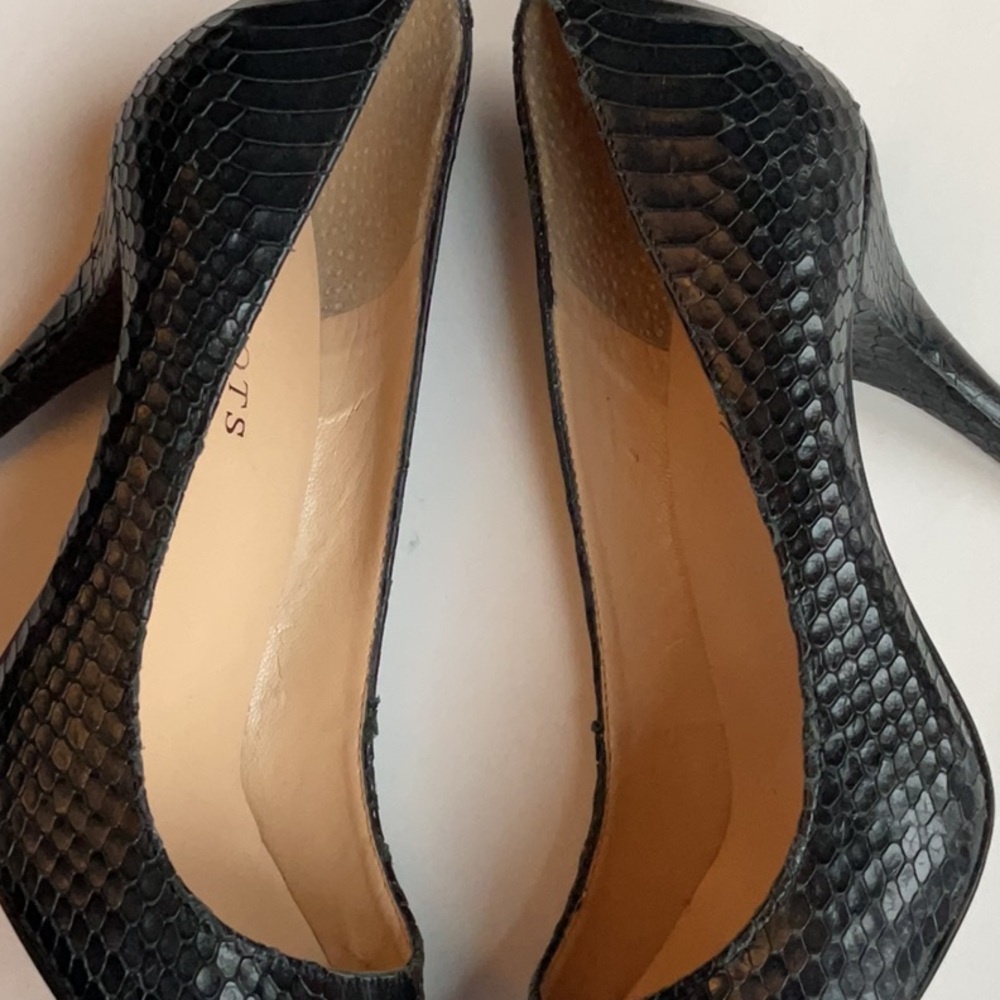 Talbots Croc Heels - Picture 7 of 14